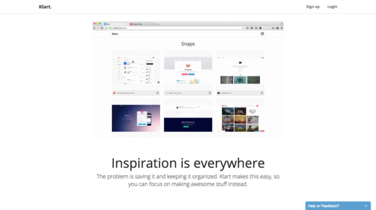 How I made Klart.co — Pocket for Inspiration